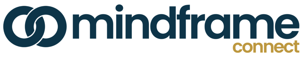 MindFrame Connect logo with interlinking circles